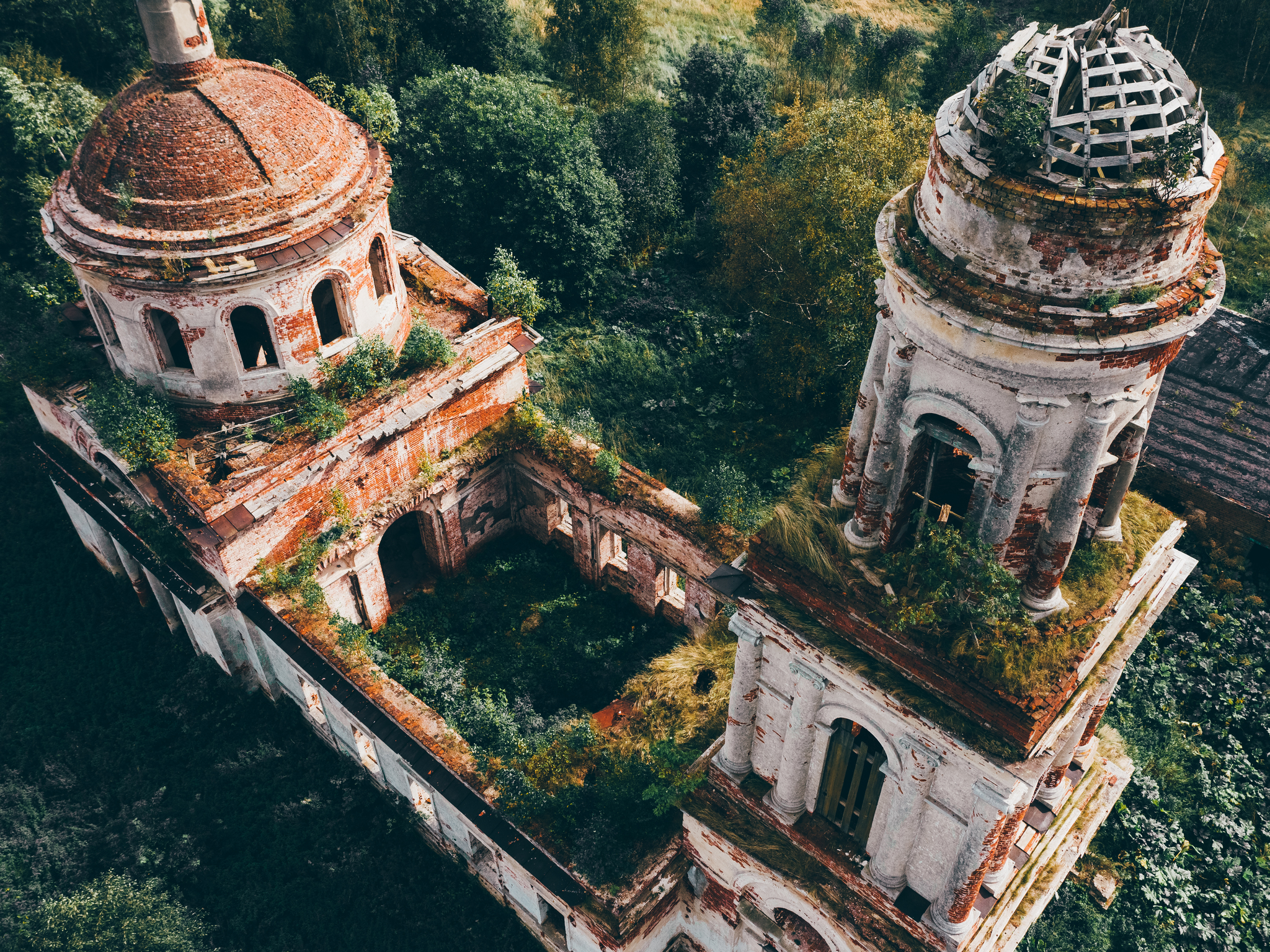 Two abandoned churches in the Tver region - My, The photo, Church, Abandoned, Tver region, Temple, Longpost, Video