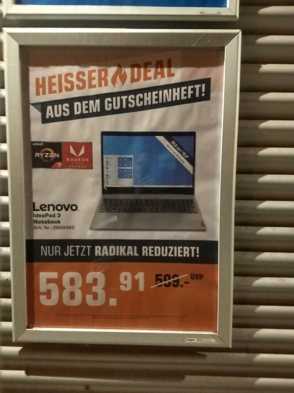 Radical discount - My, Germany, Score, Electronics