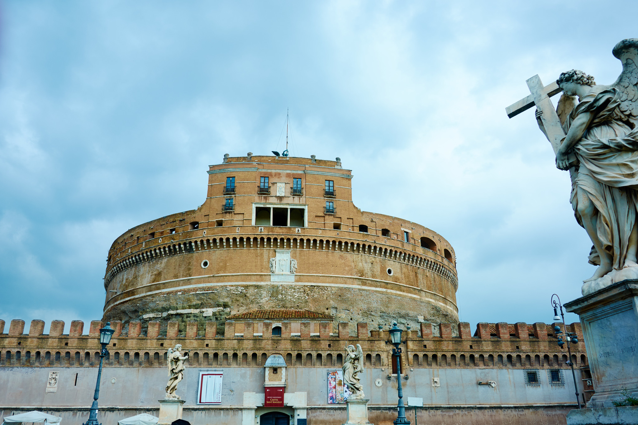 Castel Sant'Angelo Rome part 2 - My, Rome, Ancient Rome, Temple, Italy, Europe, Туристы, Travels, Longpost