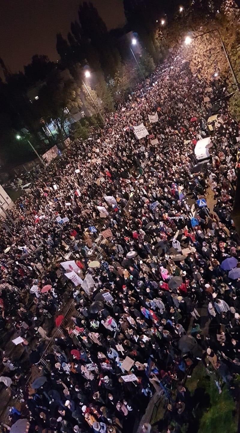 Протесты в Польше - Польша, Запрет аборта, Толпа, Протест, Политика, Митинг