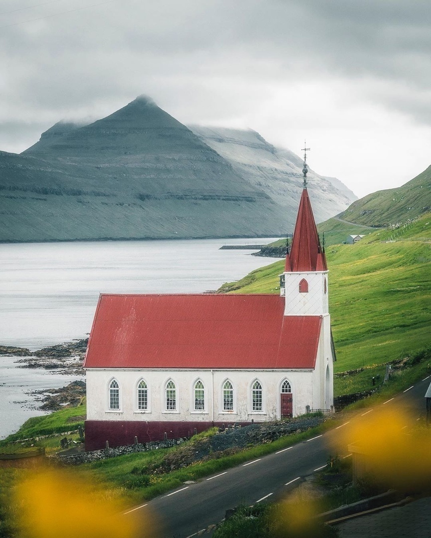 The beauty of the Faroe Islands - Faroe islands, Seasons, Nature, Snow, Grass, Goat, beauty of nature, The photo, Longpost