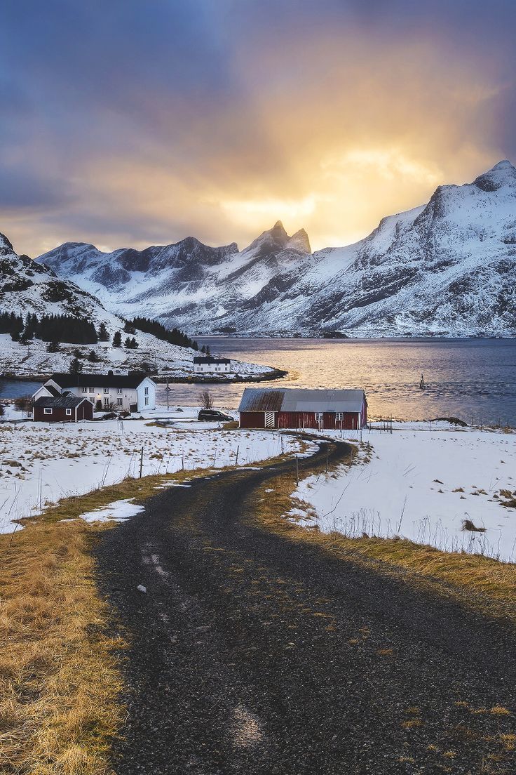 The beauty of the Faroe Islands - Faroe islands, Seasons, Nature, Snow, Grass, Goat, beauty of nature, The photo, Longpost