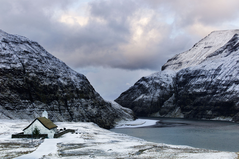 The beauty of the Faroe Islands - Faroe islands, Seasons, Nature, Snow, Grass, Goat, beauty of nature, The photo, Longpost