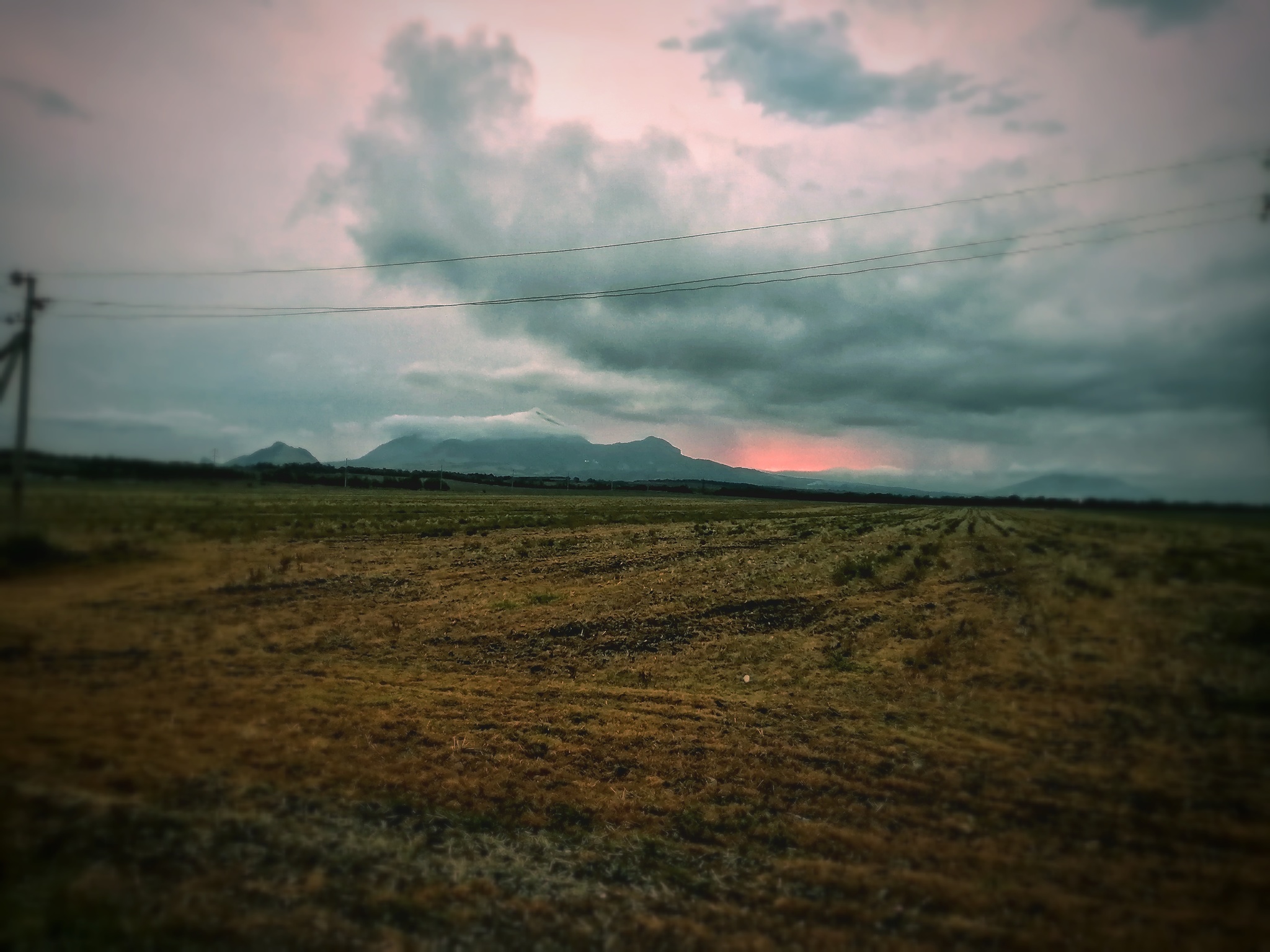 Road landscapes - My, Road, Mobile photography, Nature, Landscape, dawn, Longpost