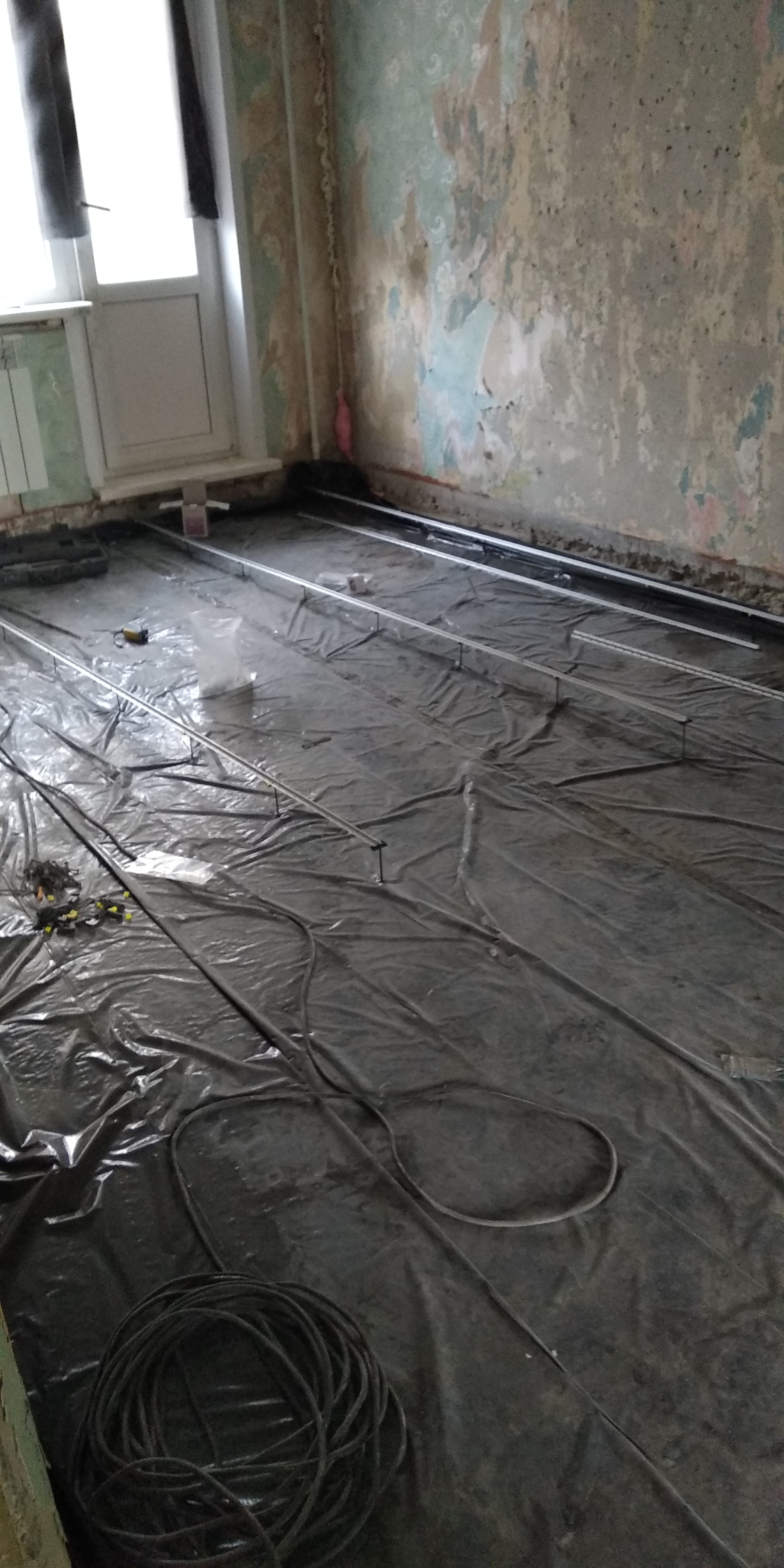 Renovation of an old apartment. Before and beginning - My, Building, Repair of apartments, Longpost