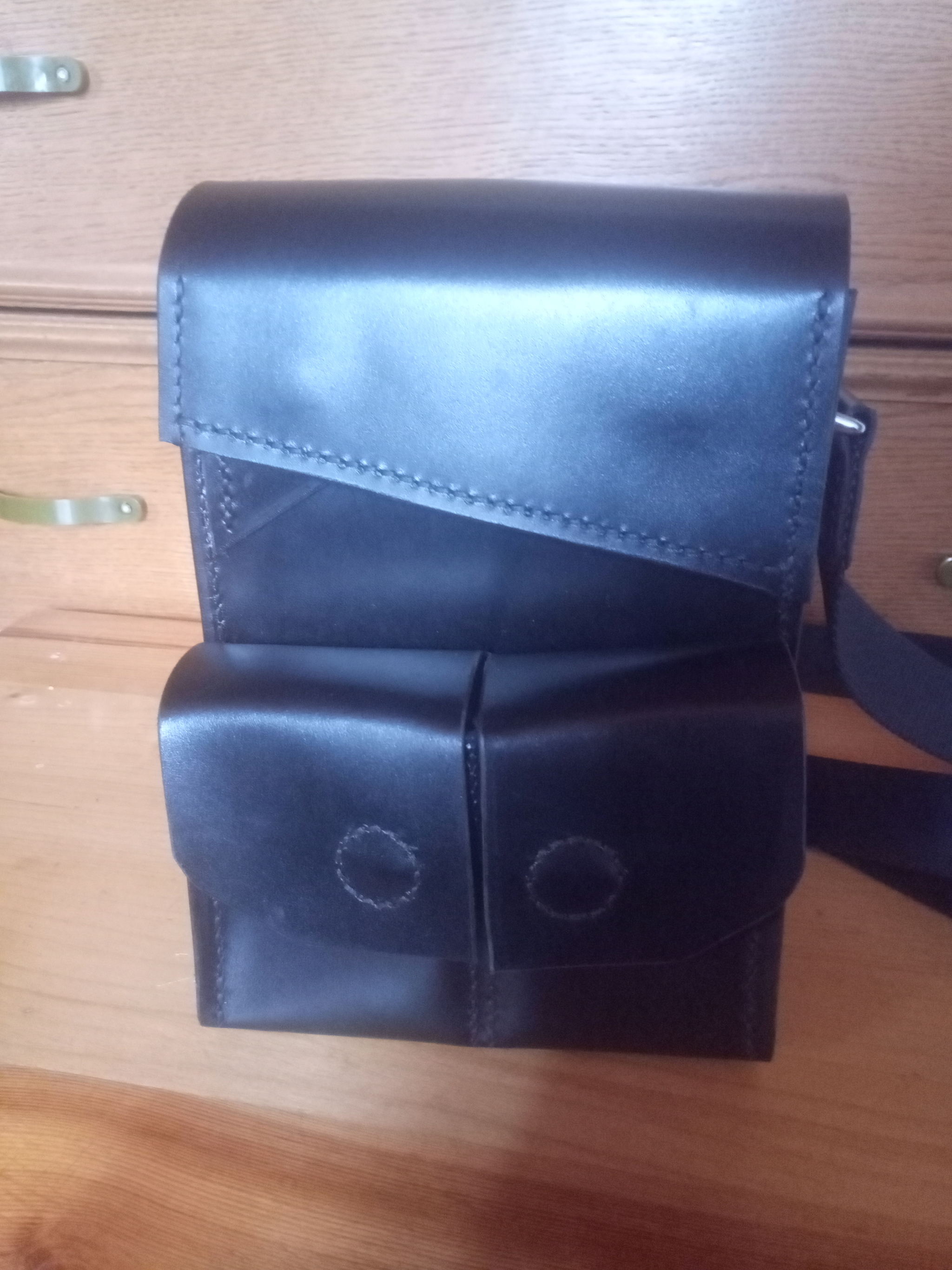 Another bag - My, Сумка, Leather products, Longpost