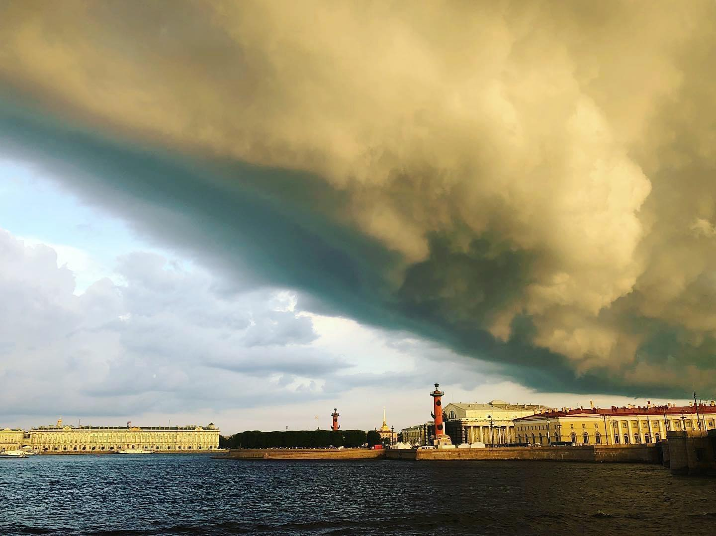 St. Petersburg in summer - My, Saint Petersburg, Weather, The photo