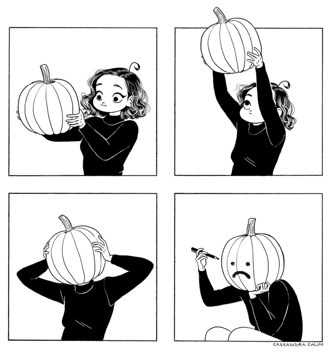 Halloween 2020 - c-Cassandra, 2020, Comics, Pumpkin, Halloween pumpkin, Halloween