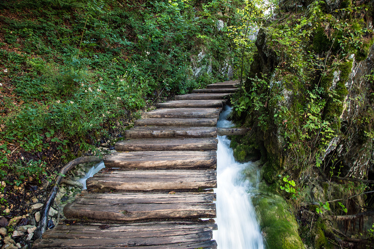 Waterfalls, waterfalls... Photo walker. Croatia - My, Waterfall, Lake, Croatia, Plitvice Lakes, Longpost, Nature