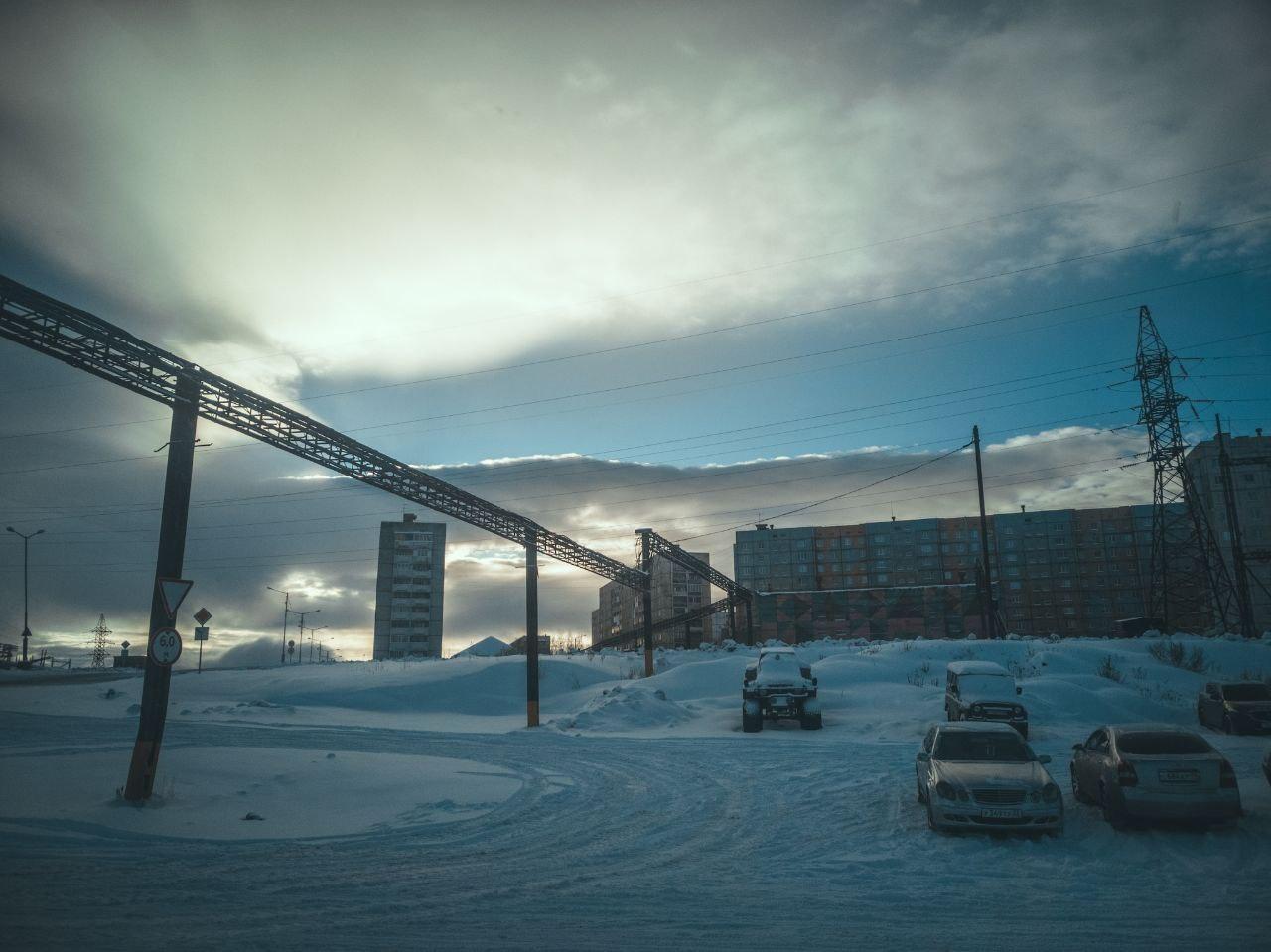 Norilsk now - Norilsk, Winter, Cold, North, Longpost