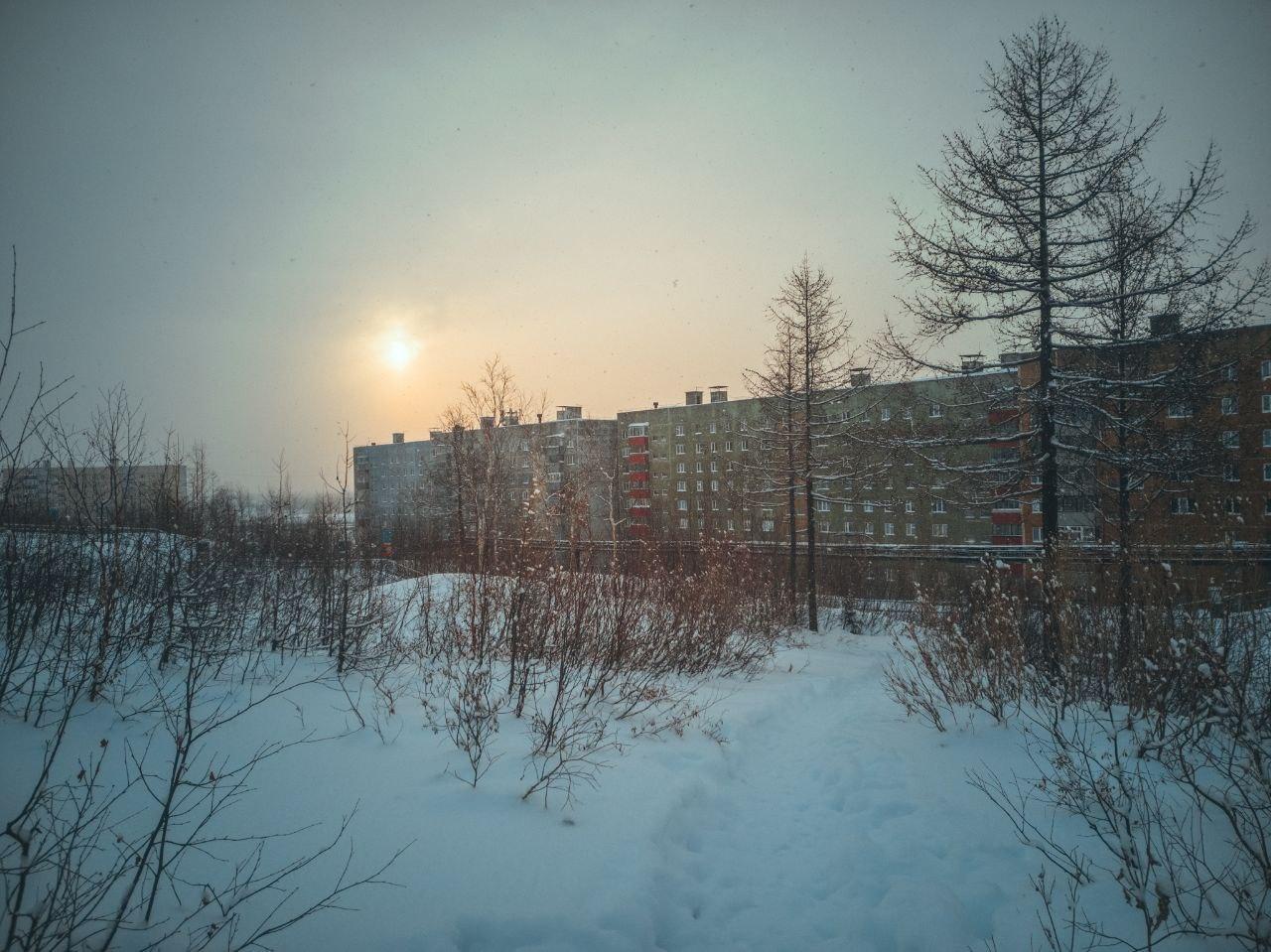 Norilsk now - Norilsk, Winter, Cold, North, Longpost