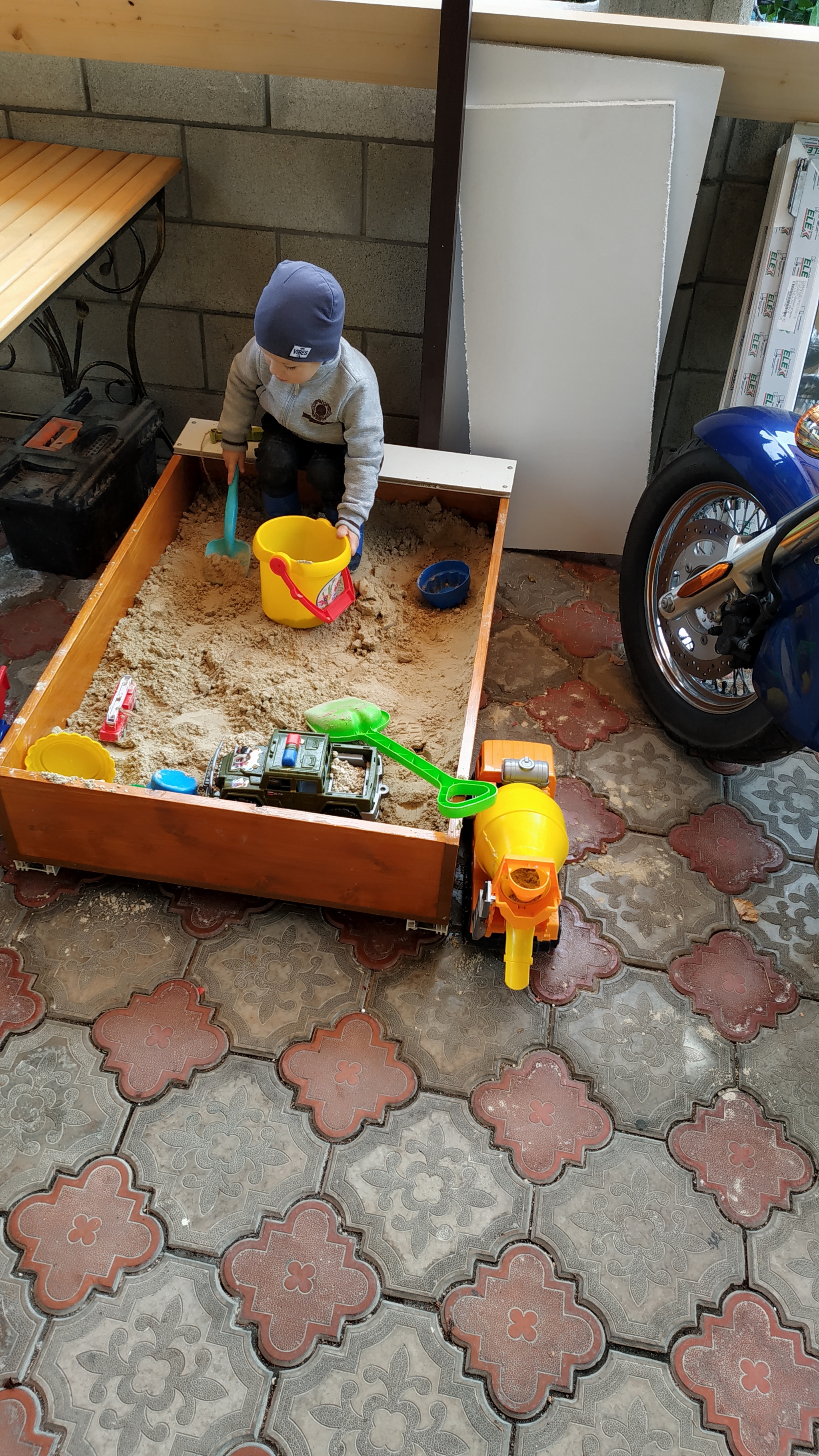 Economy sandbox - My, With your own hands, Needlework, Parents and children, Longpost, Needlework with process