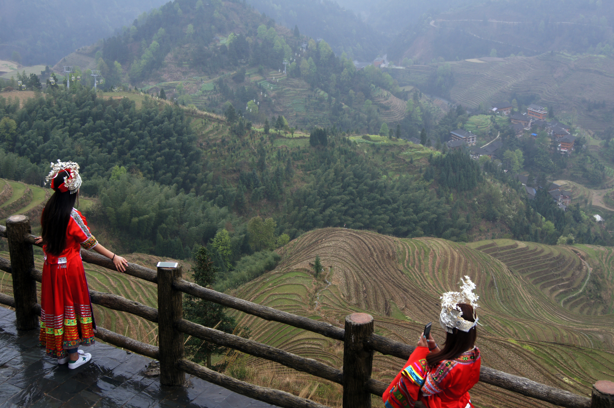 China: Longji Rice Terraces - My, China, Guilin, Rice terraces, Travels, The photo, Bird photography, Longpost