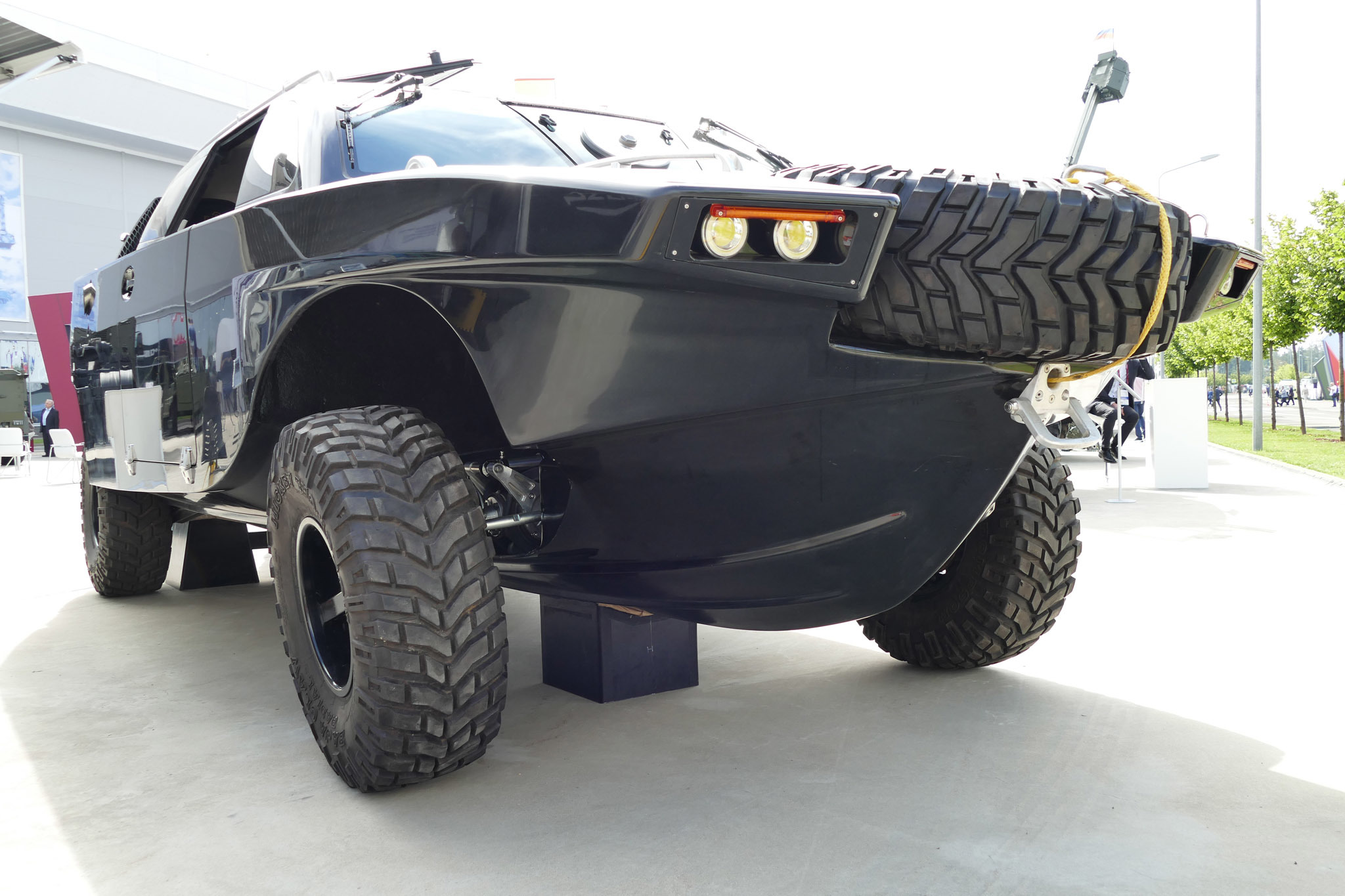 Drozd at the military-technical forum Army-2020 - Amphibious all-terrain vehicle, Amphibian, Longpost, Army