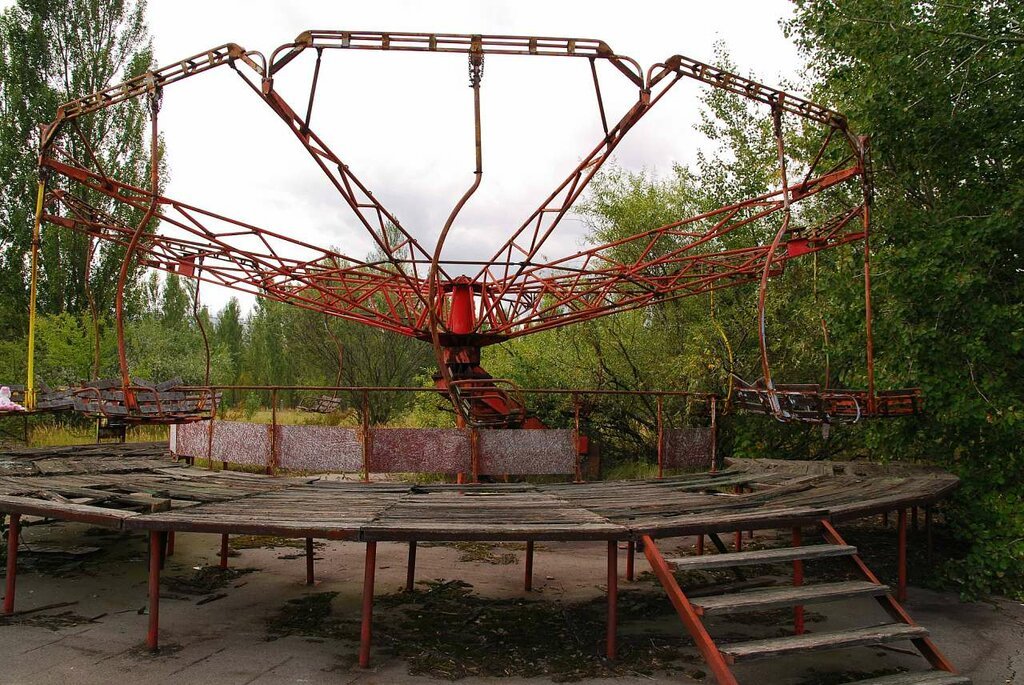 Attractions in the USSR/CIS: Romashka and Orbita - My, the USSR, Childhood, Retro, 80s-90s, Attraction, The park, Childhood of the 90s, 80-е, Nostalgia, Amusement park, Entertainment, Longpost, 2000s