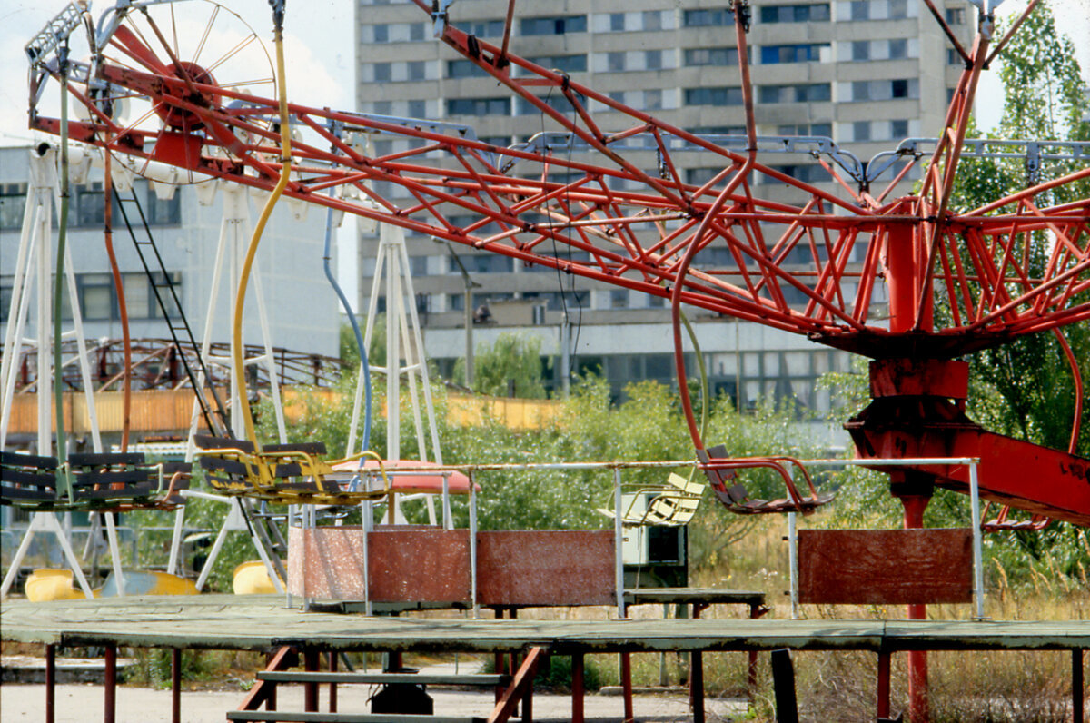 Attractions in the USSR/CIS: Romashka and Orbita - My, the USSR, Childhood, Retro, 80s-90s, Attraction, The park, Childhood of the 90s, 80-е, Nostalgia, Amusement park, Entertainment, Longpost, 2000s