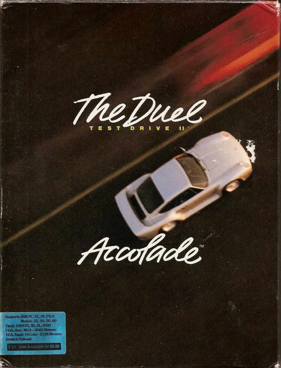 Test Drive II: The Duel (1989) Лучшая гонка своего времени | Пикабу