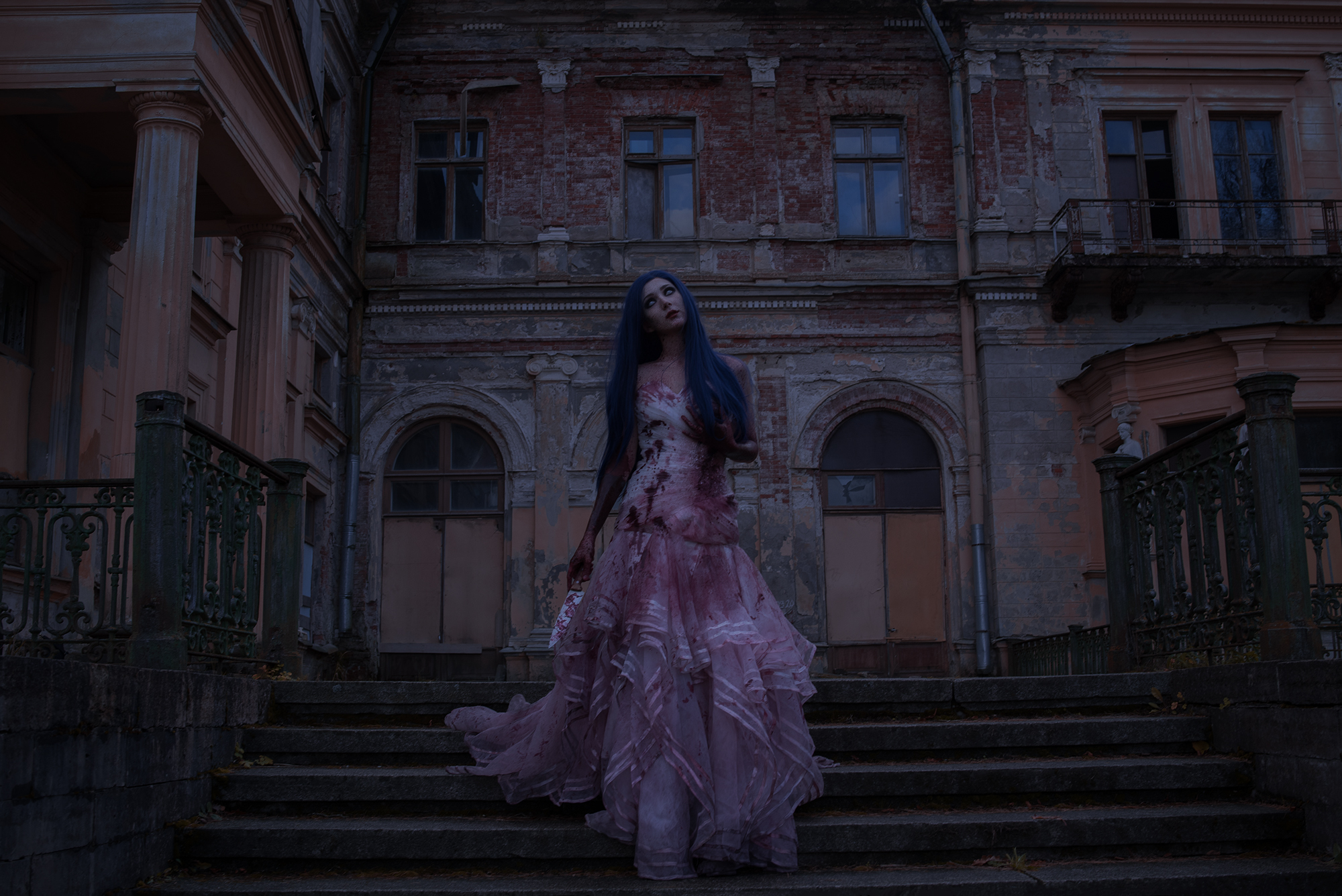 Horror photo shoot - My, Horror, Bride, Kripota, Longpost