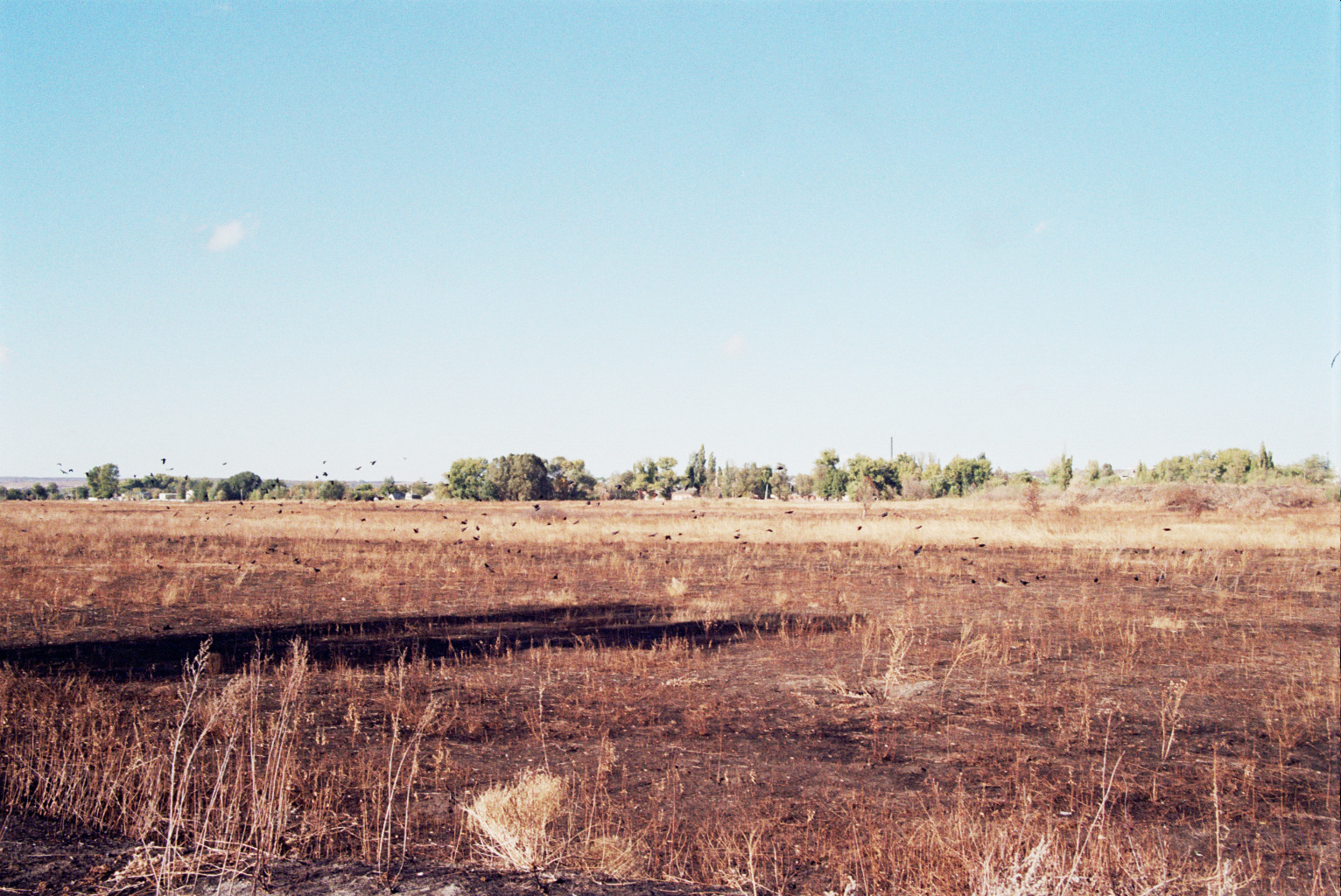 Slavyansk and its chalk mountains - My, Kodak, Landscape, The photo, Retro, Longpost