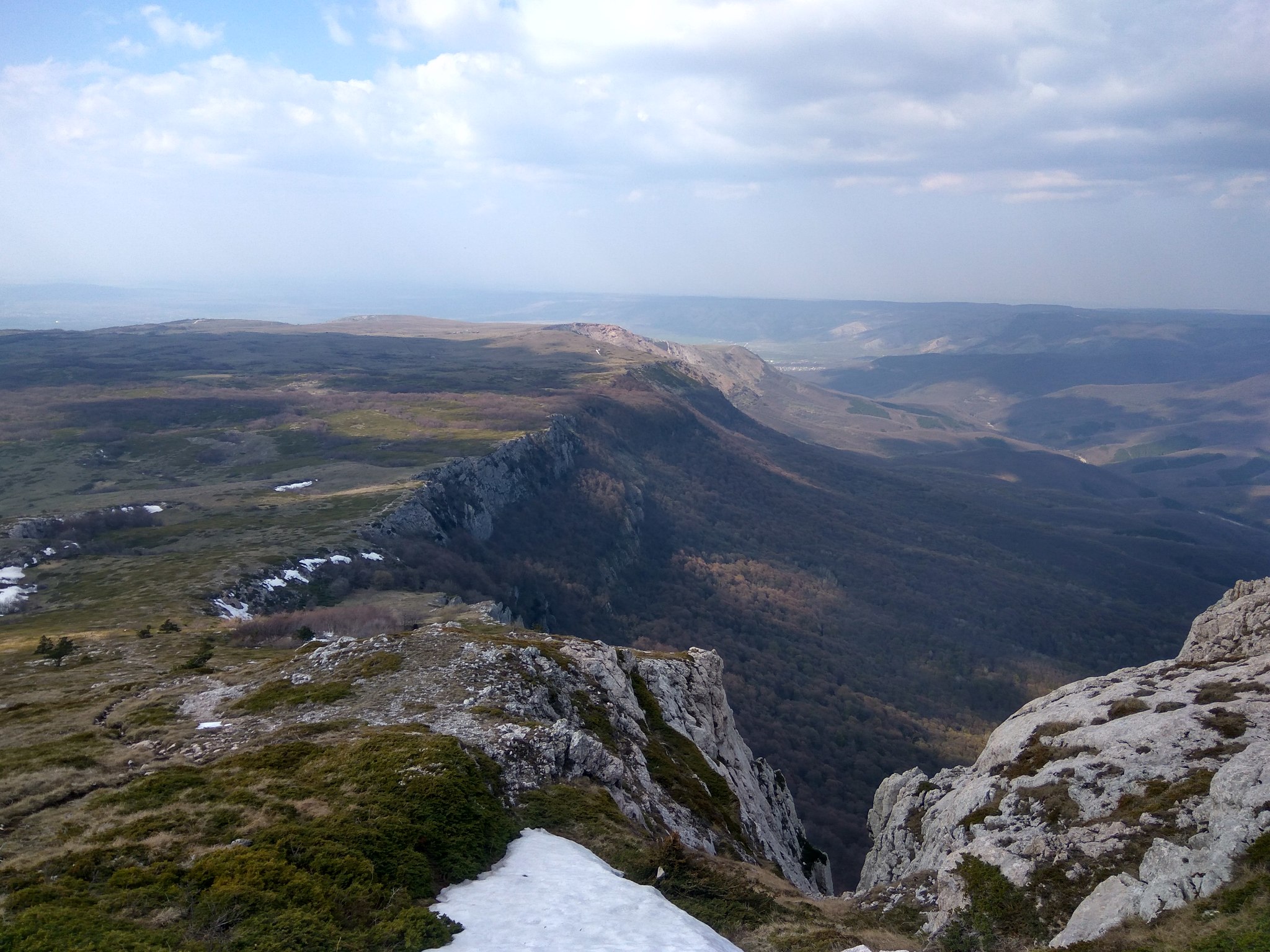 Crimea 2019. Day 3 part 2 “They teach a fool” - My, Crimea, Cold, Chatyr-Dag, Hike, Mat, Longpost