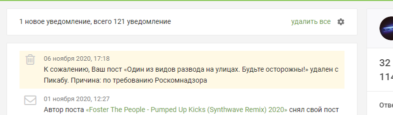 Роскомнадзор удаляет посты, порочащие честь кавказцев? [Есть ответ] - Моё, Роскомнадзор, Межнациональный конфликт, Кража, Удаление постов на Пикабу