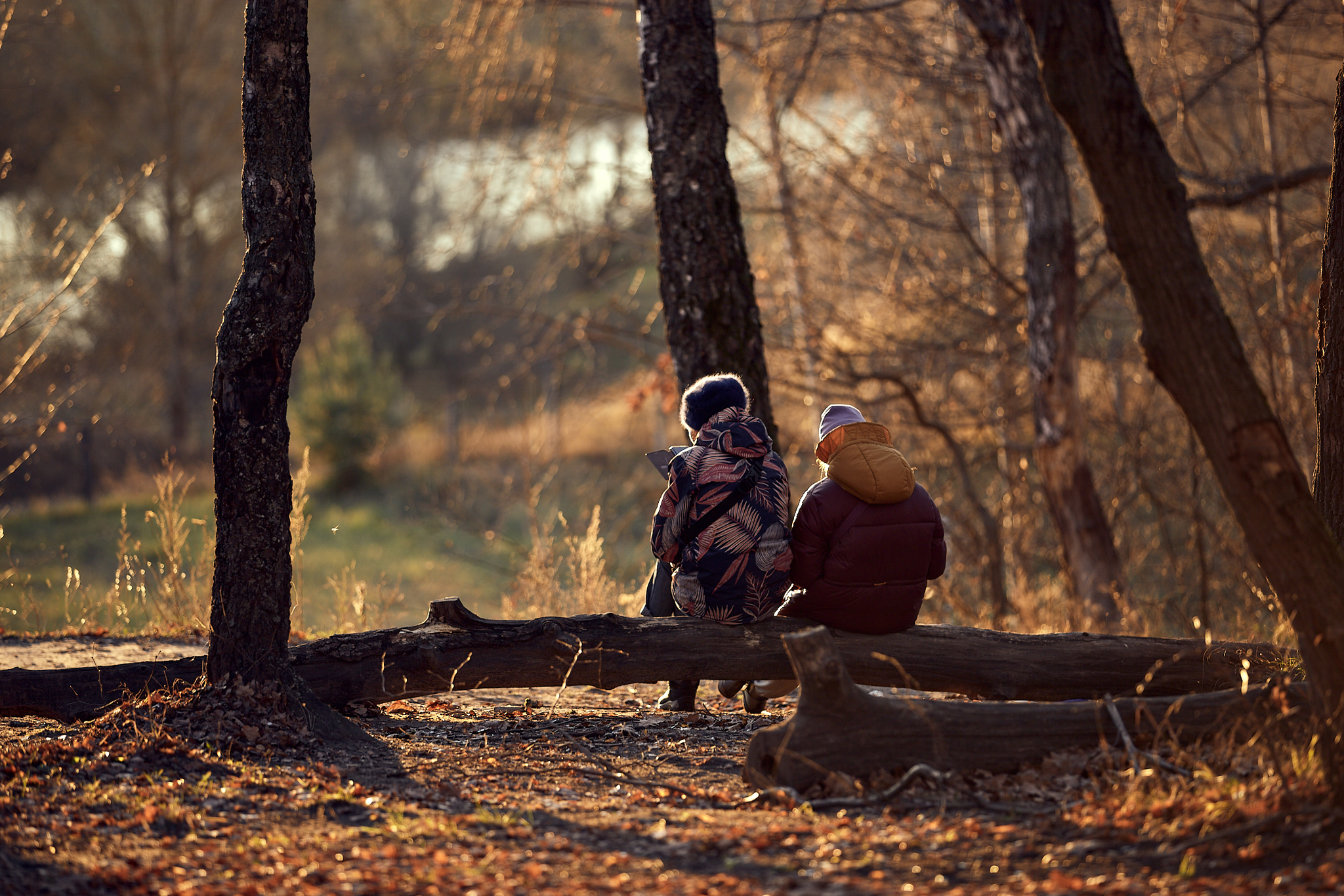 Five more minutes and I'll be home - My, The photo, Childhood, Relaxation, Autumn, Sunset