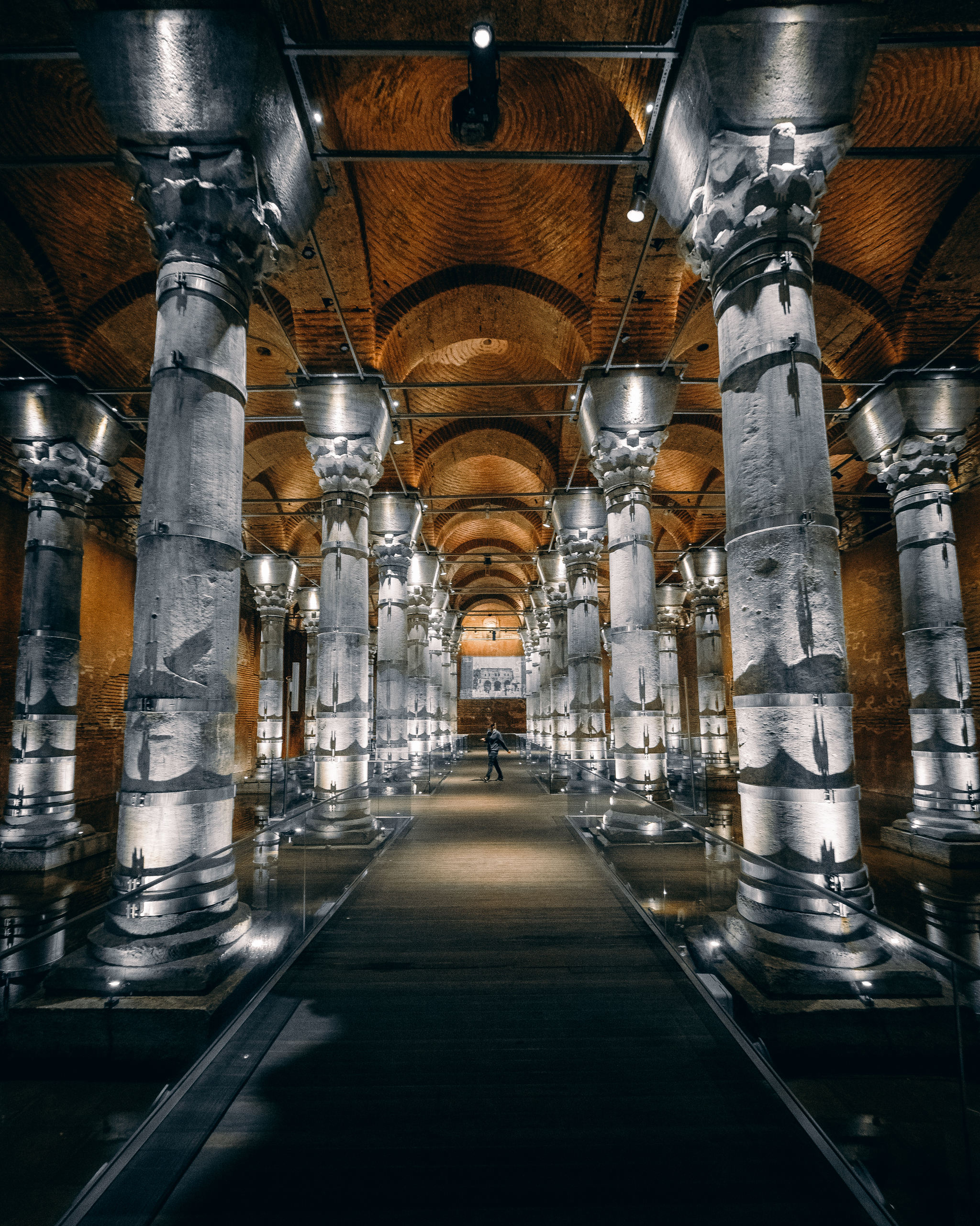 Underground reservoir of Constantinople - Theodosius cistern in Istanbul - The photo, Istanbul, Longpost