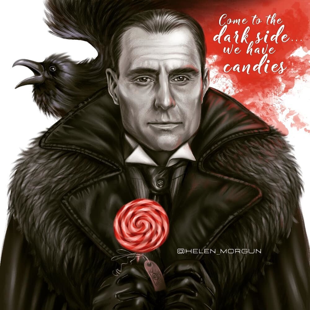 Beautiful artwork of famous actors in the images of their heroes and more - Art, Tom Hiddleston, Margot Robbie, Maisie Williams, Tom Hardy, Ann Hataway, Gal Gadot, Heath Ledger, Benedict Cumberbatch, Evangeline Lilly, Scarlett Johansson, Millie Bobby Brown, Rose Leslie, Mark Strong, Lily Collins, Emma Stone, Actors and actresses, Longpost