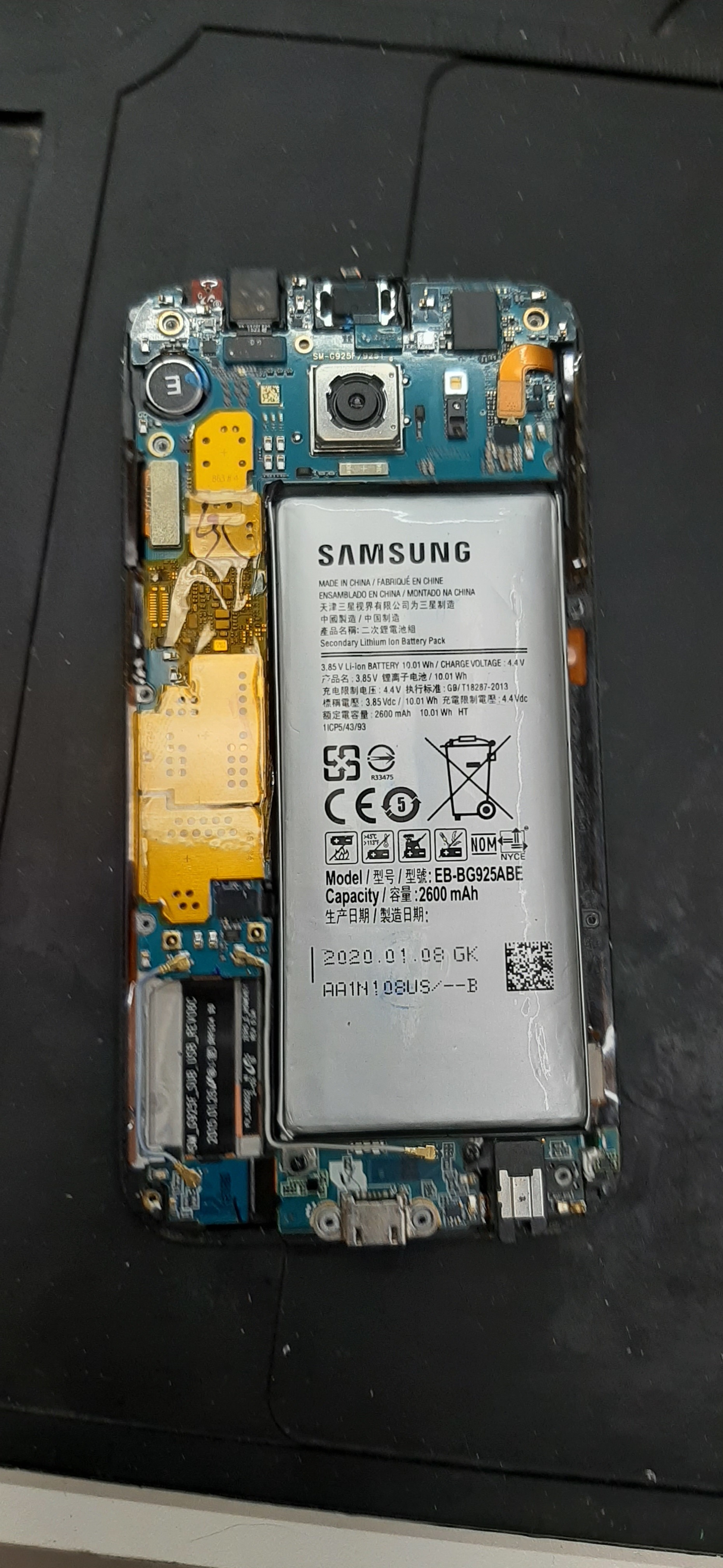 Ремонт Samsung S6 Edge - Моё, Ремонт телефона, Один день из жизни, Длиннопост