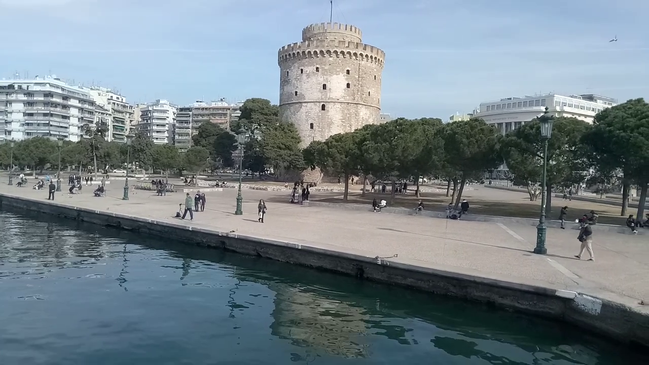 Thessaloniki in February - My, Thessaloniki, Tourism, Aegean Sea, Macedonia, Longpost