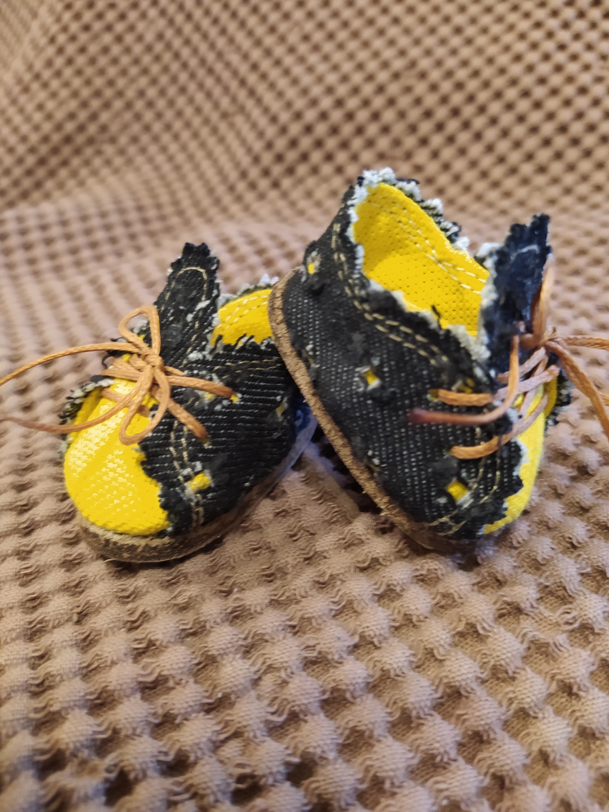 Mom makes shoes for dolls 3 - My, Needlework without process, Boots, Longpost