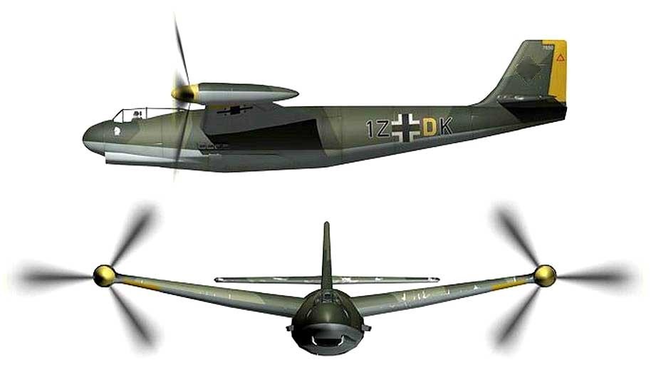 Weserflug P.1003/1 - фантазия о вертокрыле - Моё, Длиннопост, Авиация, Германия, Проект, Самолет, 1938, Военная техника, История