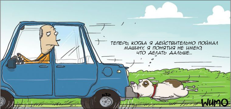 Ok, what's next? - Wulffmorgenthaler, Comics, Translation, Dog, Car, What's next?