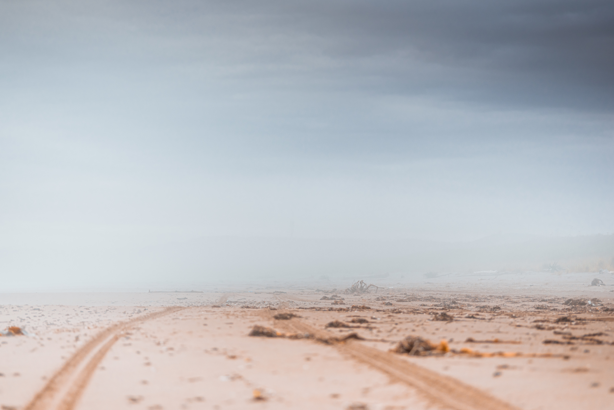 Foggy morning. Part two - My, Sea, Fog, Morning, Sakhalin, Nature, The mountains, Road, Atmosphere, Longpost