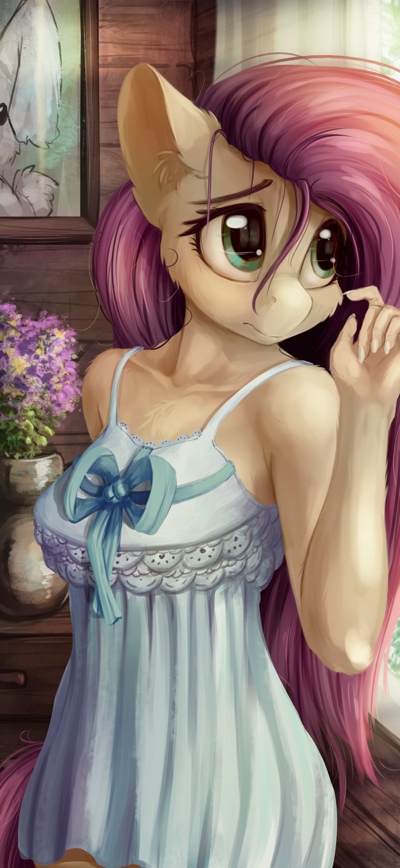 Anthroponki - My little pony, Anthro, Twilight sparkle, Fluttershy, Alcor, MLP Edge, Longpost