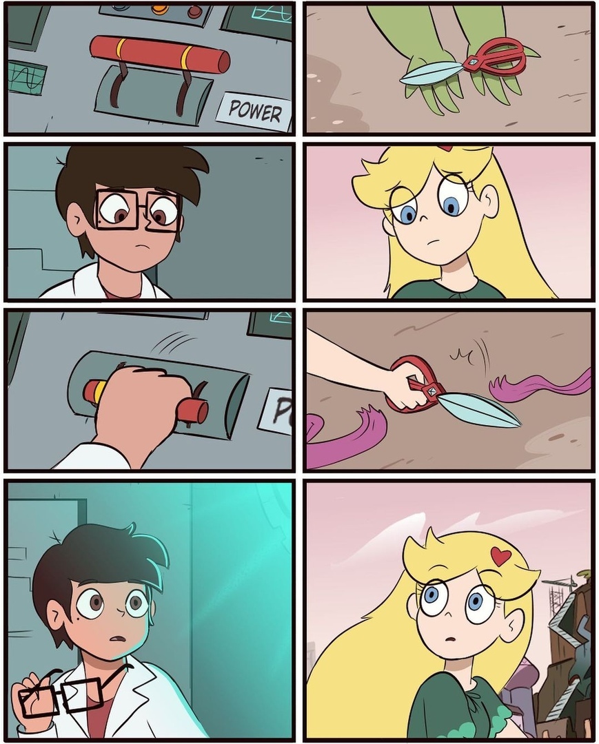 SPSZ.Comic (Alternate ending) - Star vs Forces of Evil, Cartoons, Comics, Star butterfly, Marco diaz, Longpost