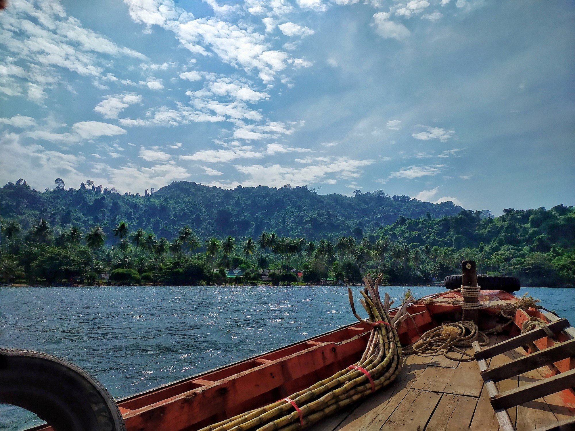 Marine photo sketch. Cambodia, Kep, Rabbit Island - My, Cambodia, Sea, Ocean, Camping, The photo, Longpost