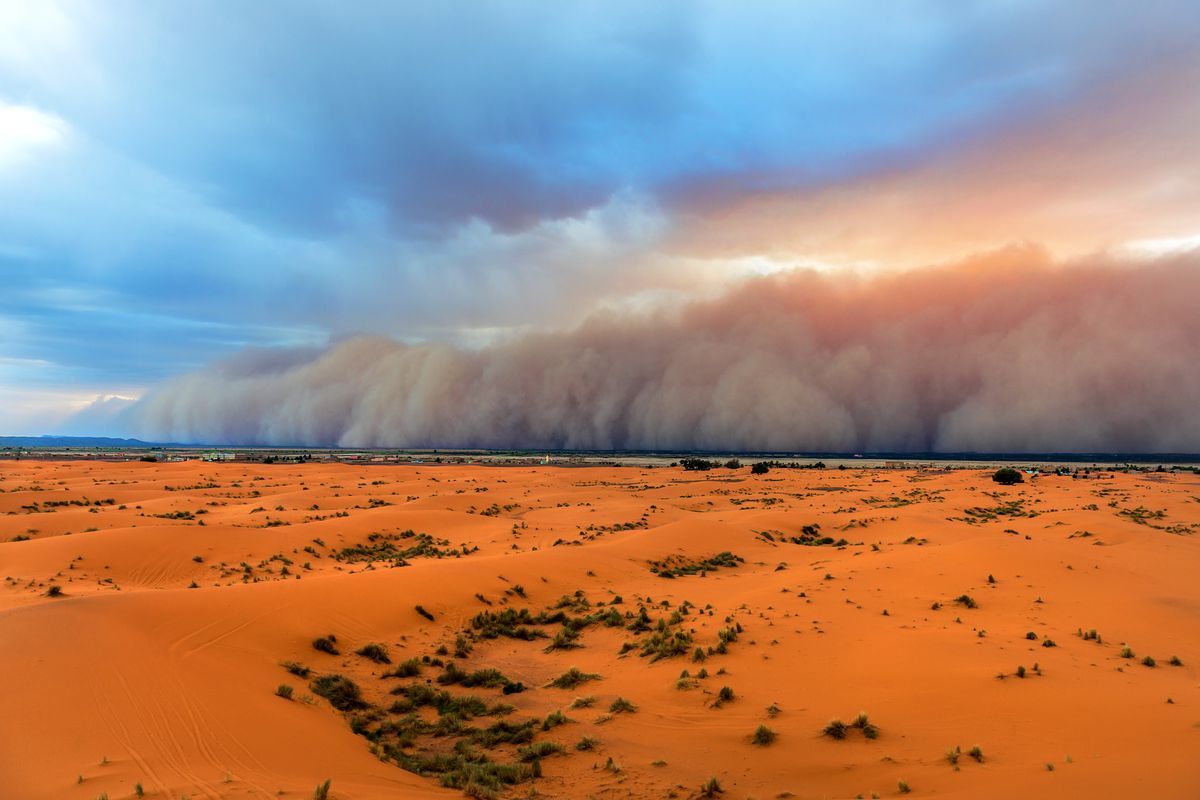 SIMOOM - sandstorm - Nature, Storm, Longpost