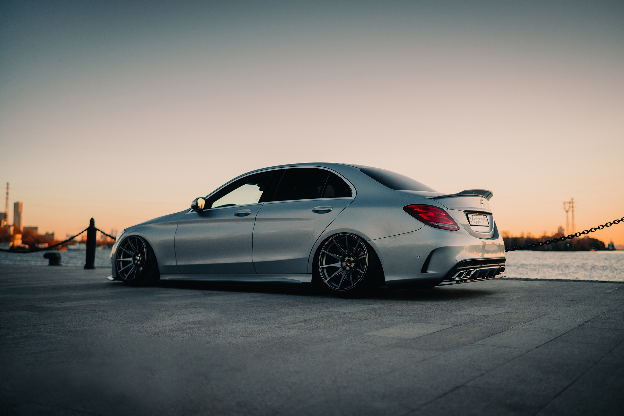 Mercedes-Benz C-Class (W205) - My, Bodybeat, Auto, Stance, Mercedes, Longpost