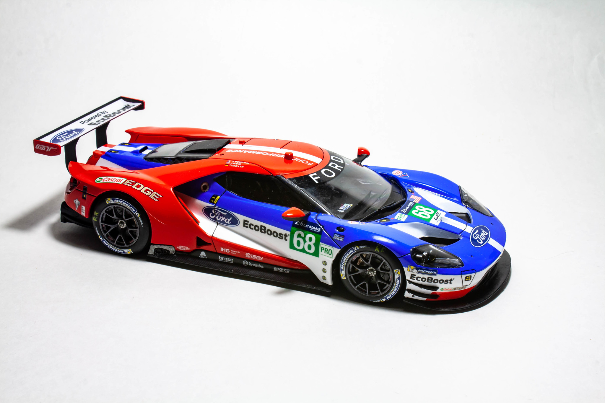 Ford GT Le Mans #68 in 1:24 scale by Revell - Scale model, Revell, 24 Hours of Le Mans, 1:24, Ford GT, Longpost