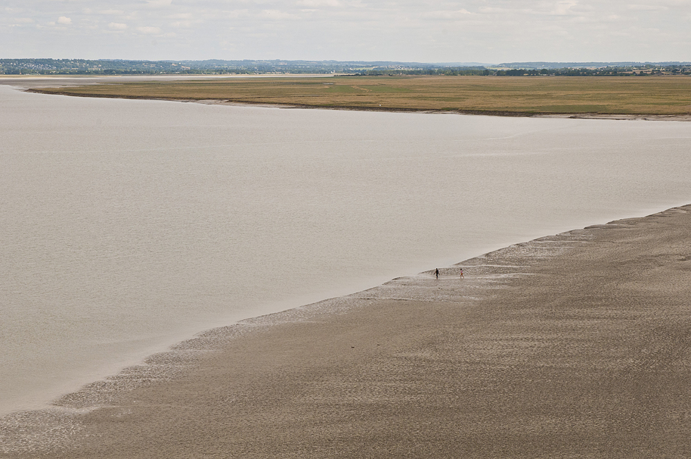 Abbey right on the sea - My, France, Island, Abbey, Longpost, Mont Saint Michel