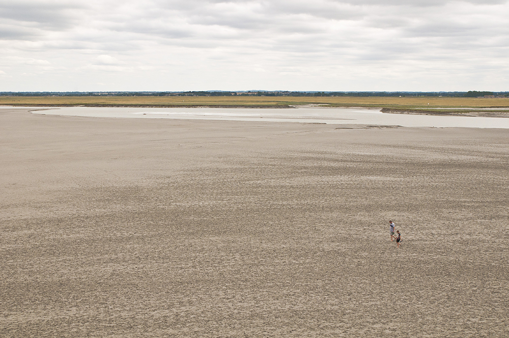 Abbey right on the sea - My, France, Island, Abbey, Longpost, Mont Saint Michel