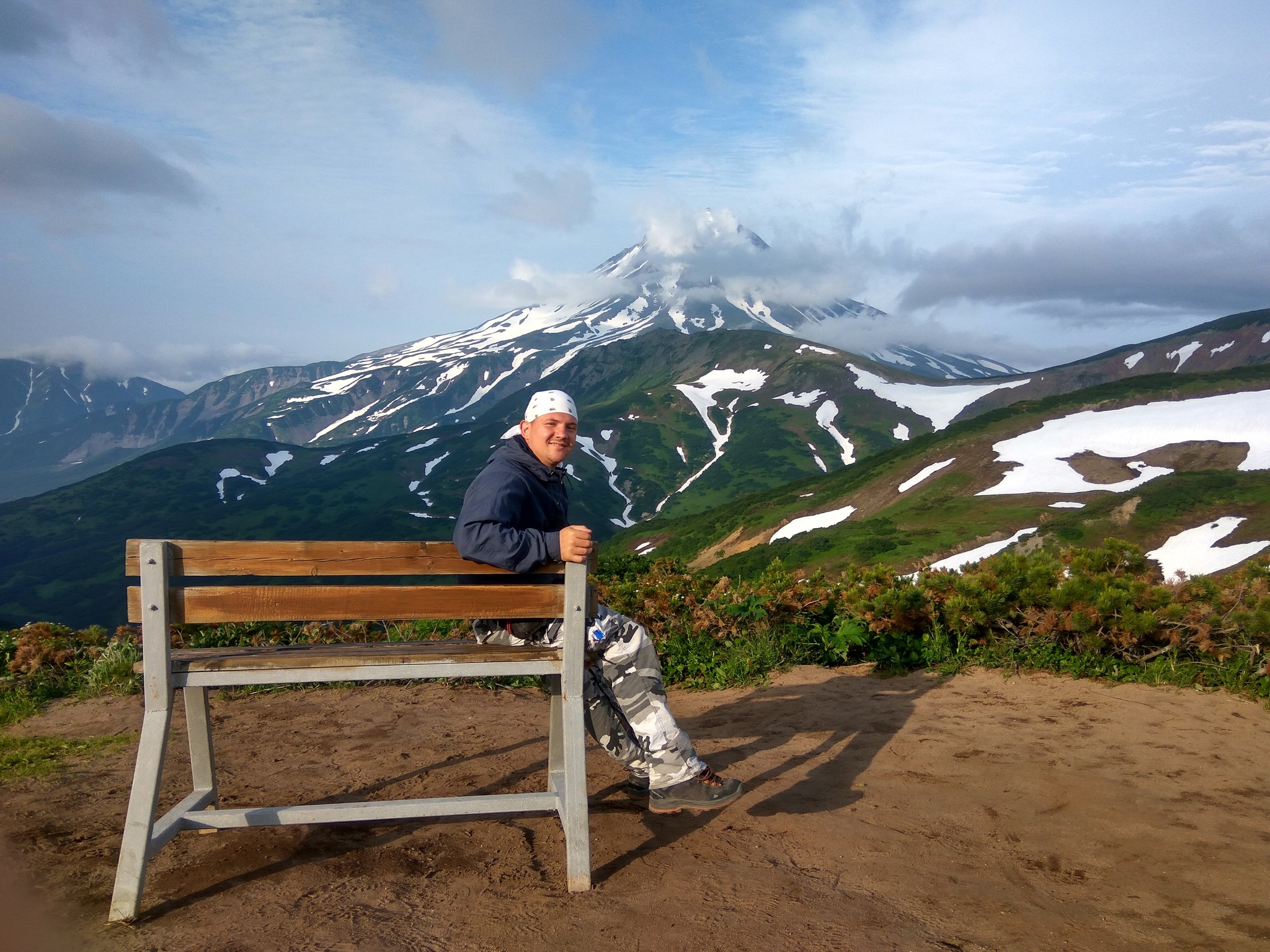 Kamchatka 2018. Day 1. Awareness - My, Travels, Kamchatka, The mountains, Volcanoes of Kamchatka, Volcano, Burned out, Hike, Tracking, The Bears, Adventures, Mat, Longpost