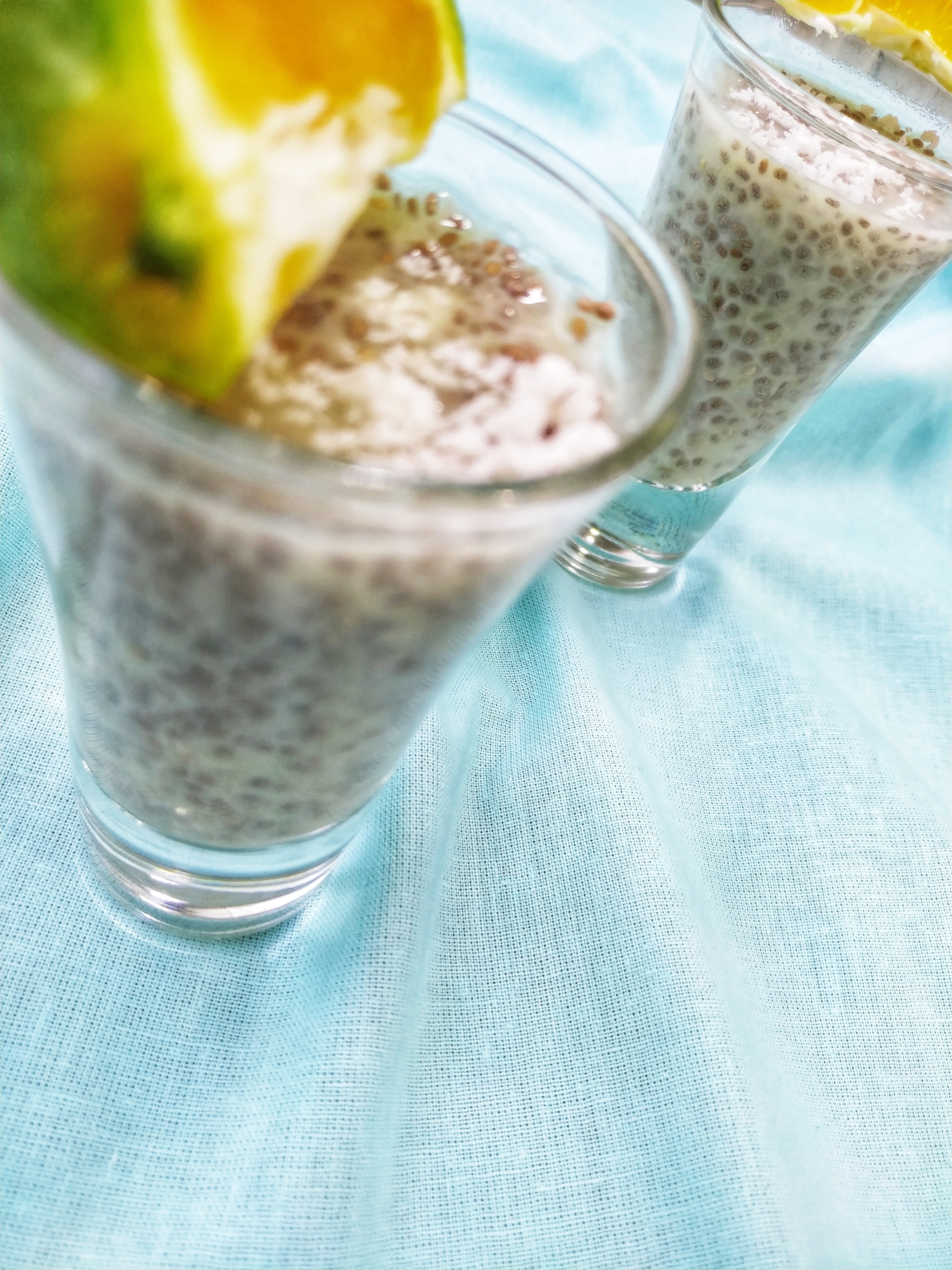 Dessert with chia - My, Dessert, Recipe, Useful, Food, Products, Sweets, The photo, Longpost