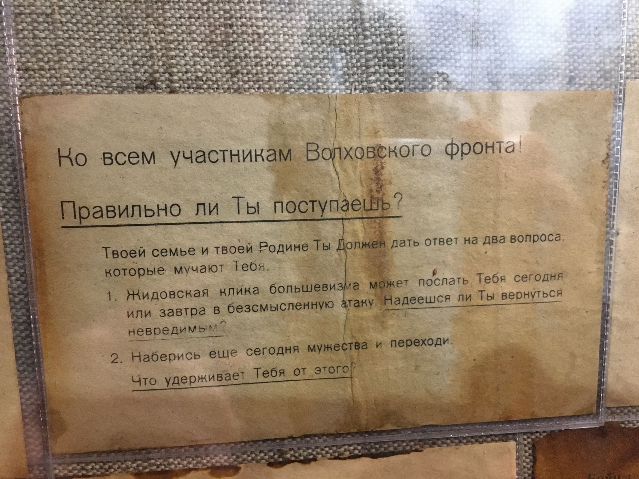 Агитация немцев в ВОВ (Сестрорецкий рубеж) | Пикабу