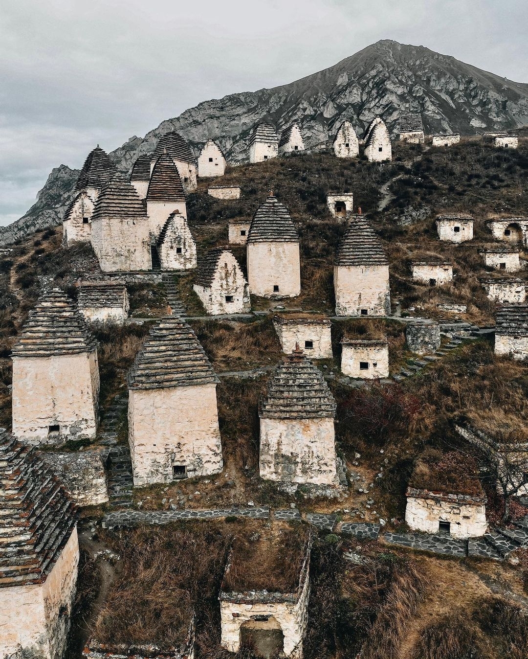 Dargavs - The photo, Russia, The mountains, North Ossetia Alania, Architecture, Longpost