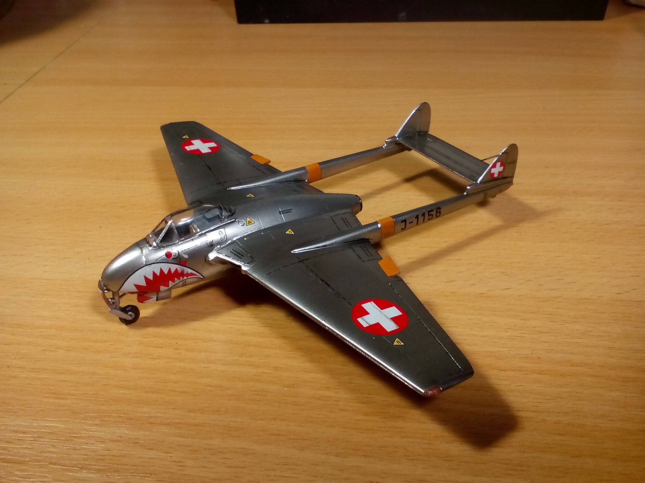 De Havilland DH.100 Vampire FB.Mk.6, Amodel, 1/72. Заметки по сборке - Моё, Стендовый моделизм, Сборная модель, Сборка, Роспись, Аэрография, Рукоделие с процессом, Хобби, Своими руками, Авиация, Самолет, Длиннопост