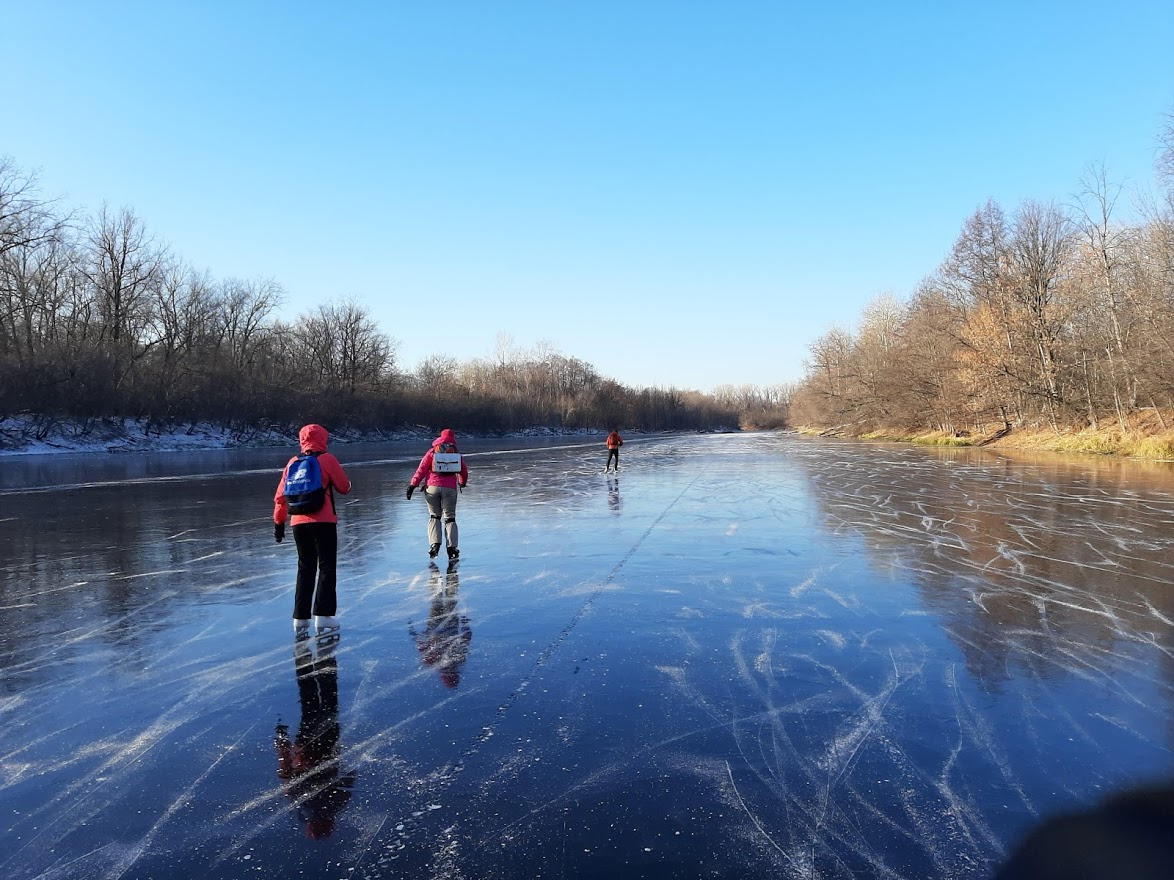 Along the channels on skates - My, Samara, Skates, Longpost