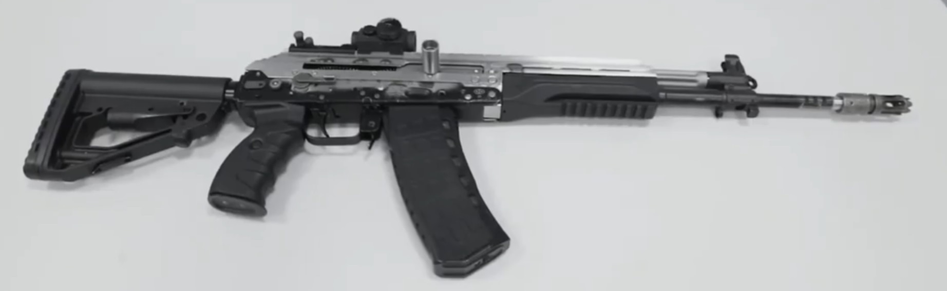 AKV-521, a new civilian carbine from KK - Carbine, Firearms, Domestic weapons, Concern Kalashnikov, Video, Longpost