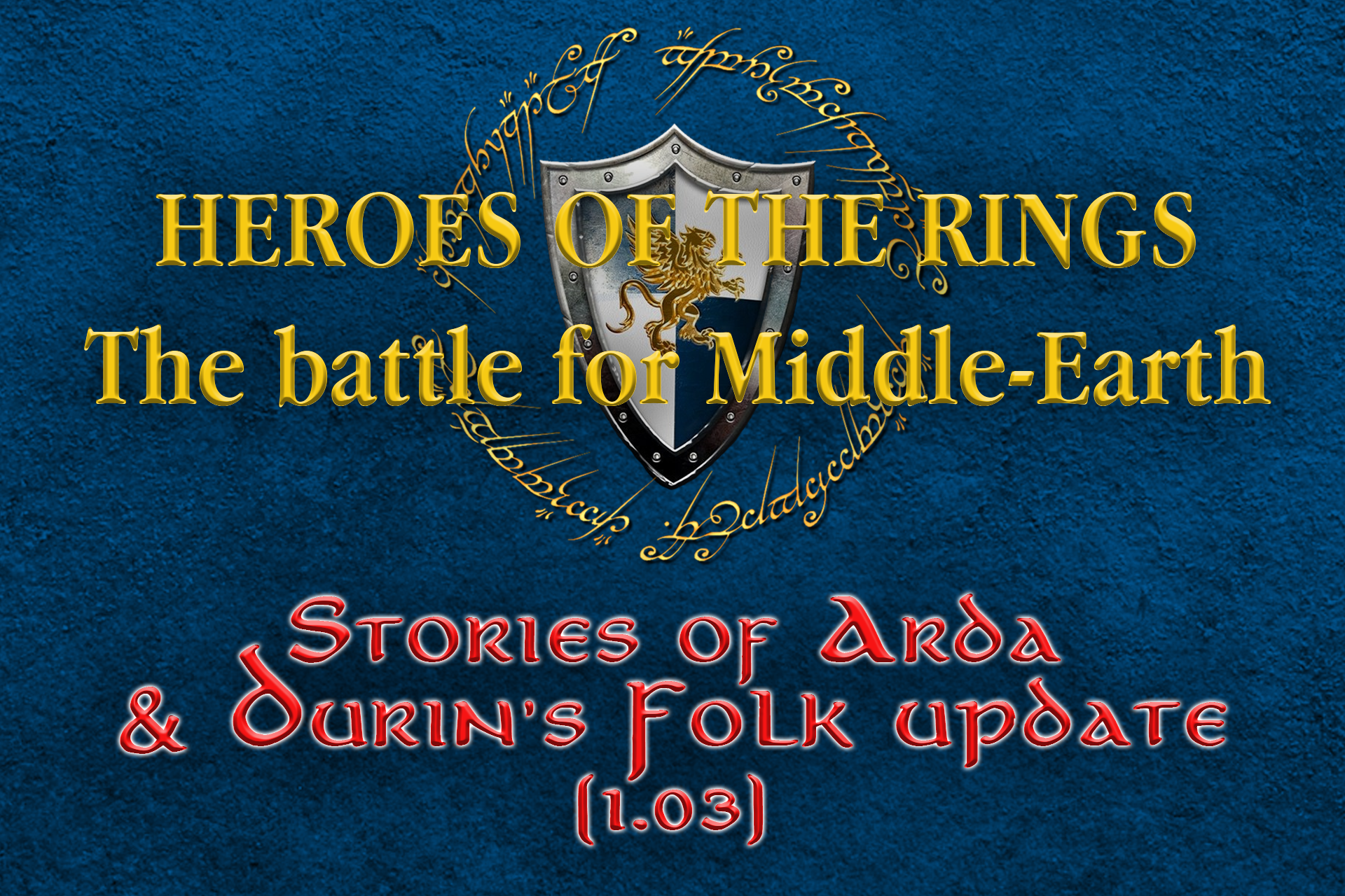 Heroes of the Rings and Middle-earth: global update 1.03 - My, Герои меча и магии, HOMM III, Hota, Lord of the Rings, Middle earth, Longpost